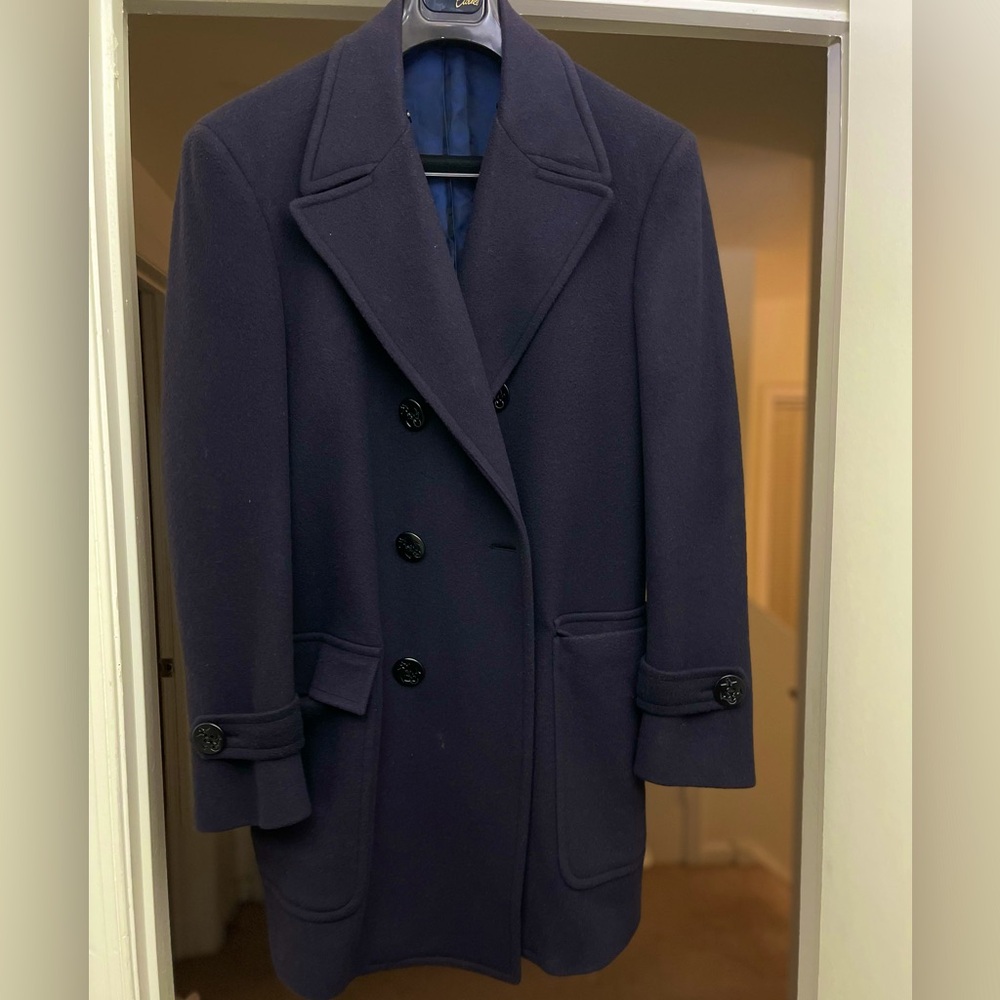 Southwick Navy Peacoat
